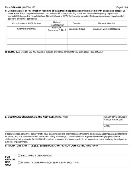 ssa 4814 form.